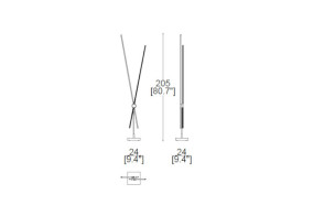 Lampadaire Eitie Cassina - 1 2