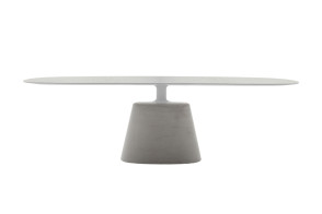 Tavolo Outdoor Rock Table Maxi MDF Italia - 1 2
