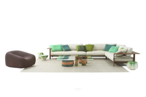 Divano Frei Paola Lenti - 2 2