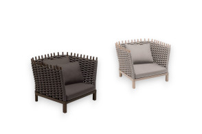 Fauteuil d'extérieur Wabi Paola Lenti - 4