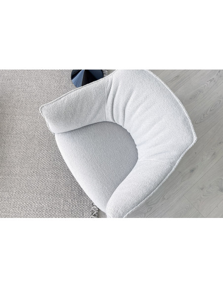 Fauteuil Archibald en tissu (Offre Expo) - 3