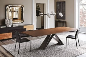 Table extensible Premier Wood Drive Cattelan Italia - 1 2