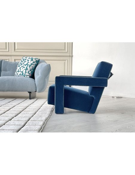Fauteuil Utrecht Bleu (Offre Expo) Cassina - 2
