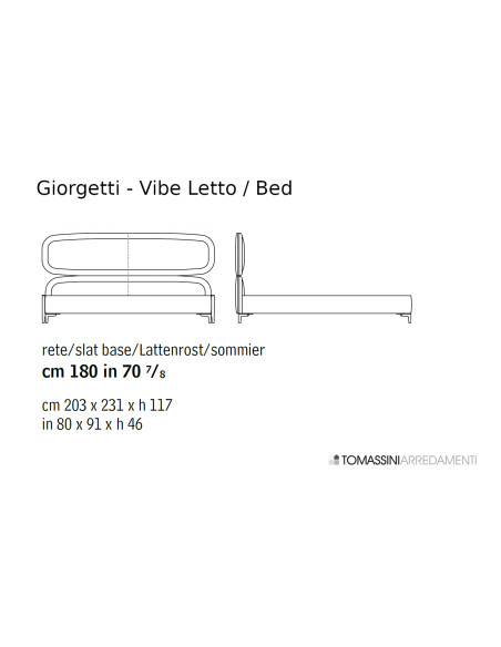 Letto Vibe (Offerta Expo) Giorgetti - 8