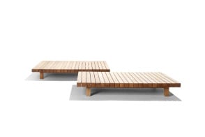 Vis à Vis Outdoor Coffee Table Tribù - 1