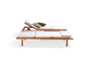 Lit d'extérieur Vis à Vis Tribù - 1