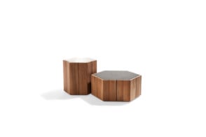 Hexagon Outdoor Coffee Table Tribù - 1