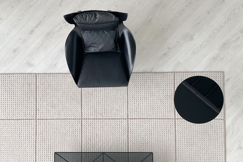 Poltrona Cab Lounge en cuir noir (Offre Expo) Cassina - 6