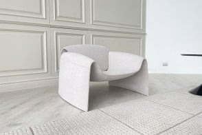 Poltrona Le Club in tessuto sabbia (Offerta Expo) - Poliform 2