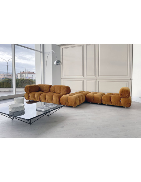 Divano Camaleonda in tessuto arancione (Offerta Expo) B&B Italia - 3