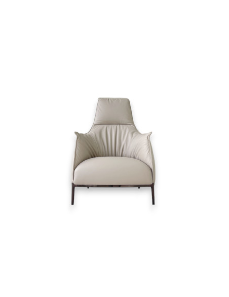 Poltrona Archibald A in pelle cipria (Offerta Expo) Poltrona Frau - 7