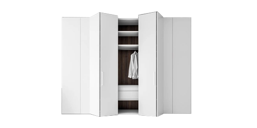 Armoires à portes pliantes : Solutions modulables