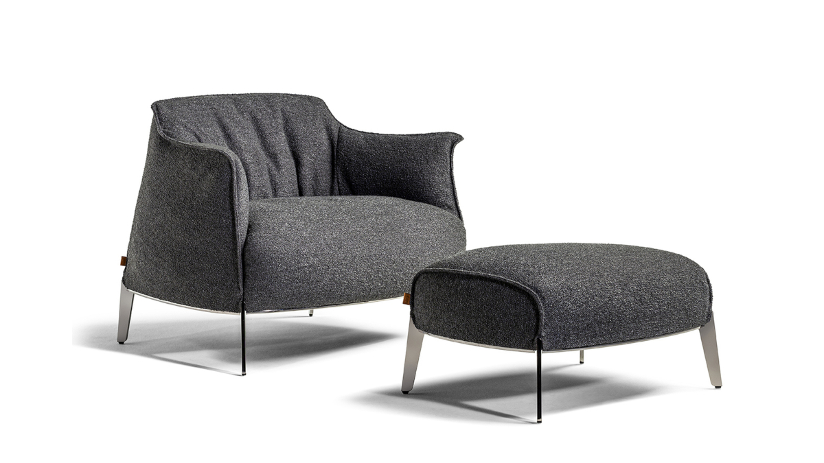 Archibald Gran Comfort Armchair by Poltrona Frau