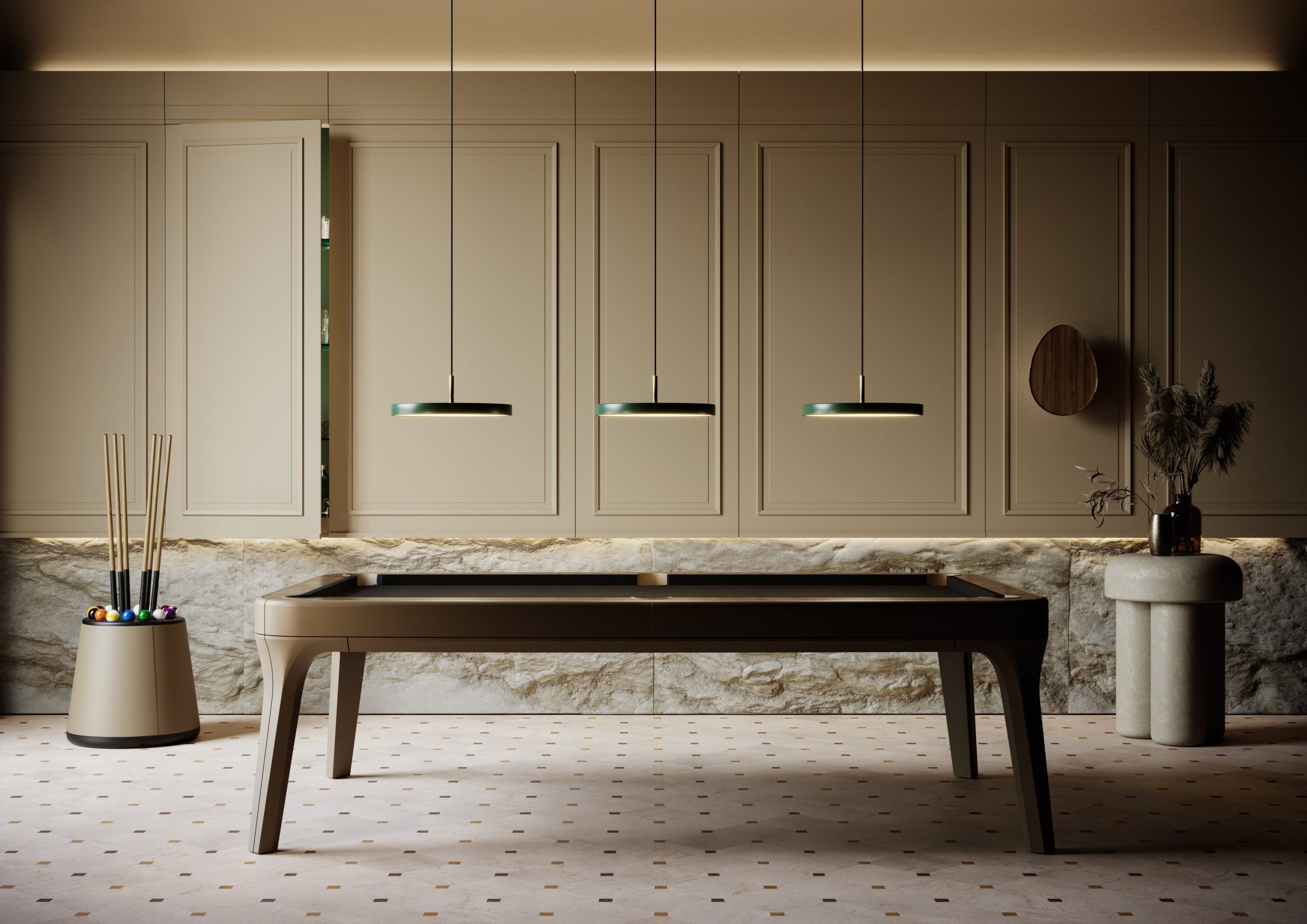 Dandy Pool Table by Vismara
