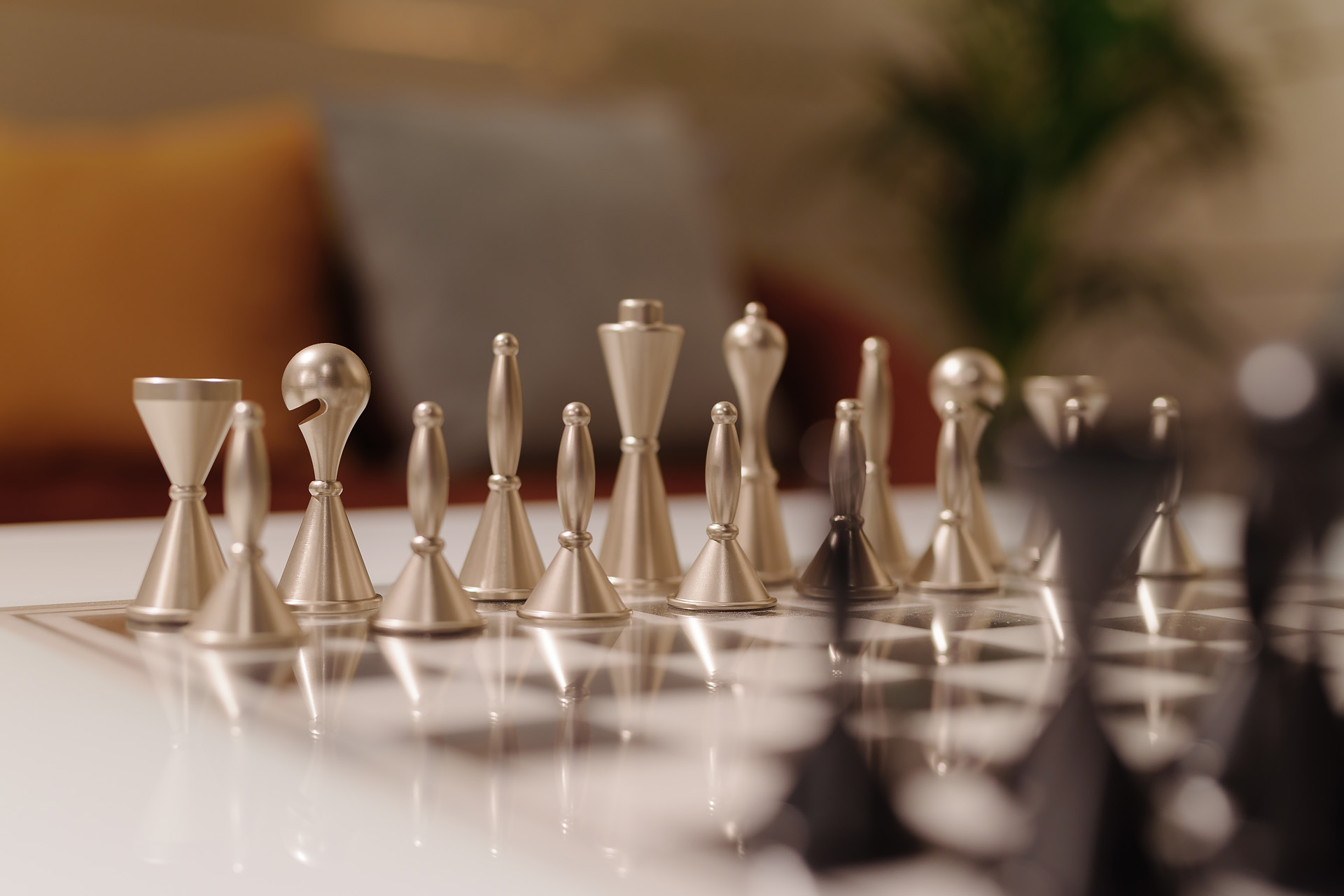 Scaccomatto Chess Table by Vismara Design